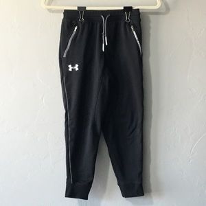 Black Youth Under Armour Boys Pants
